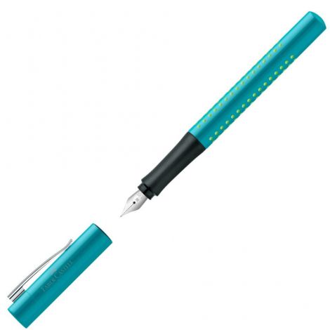 Pióro Wieczne Faber-Castell Grip 2010, Turkusowe M - 2